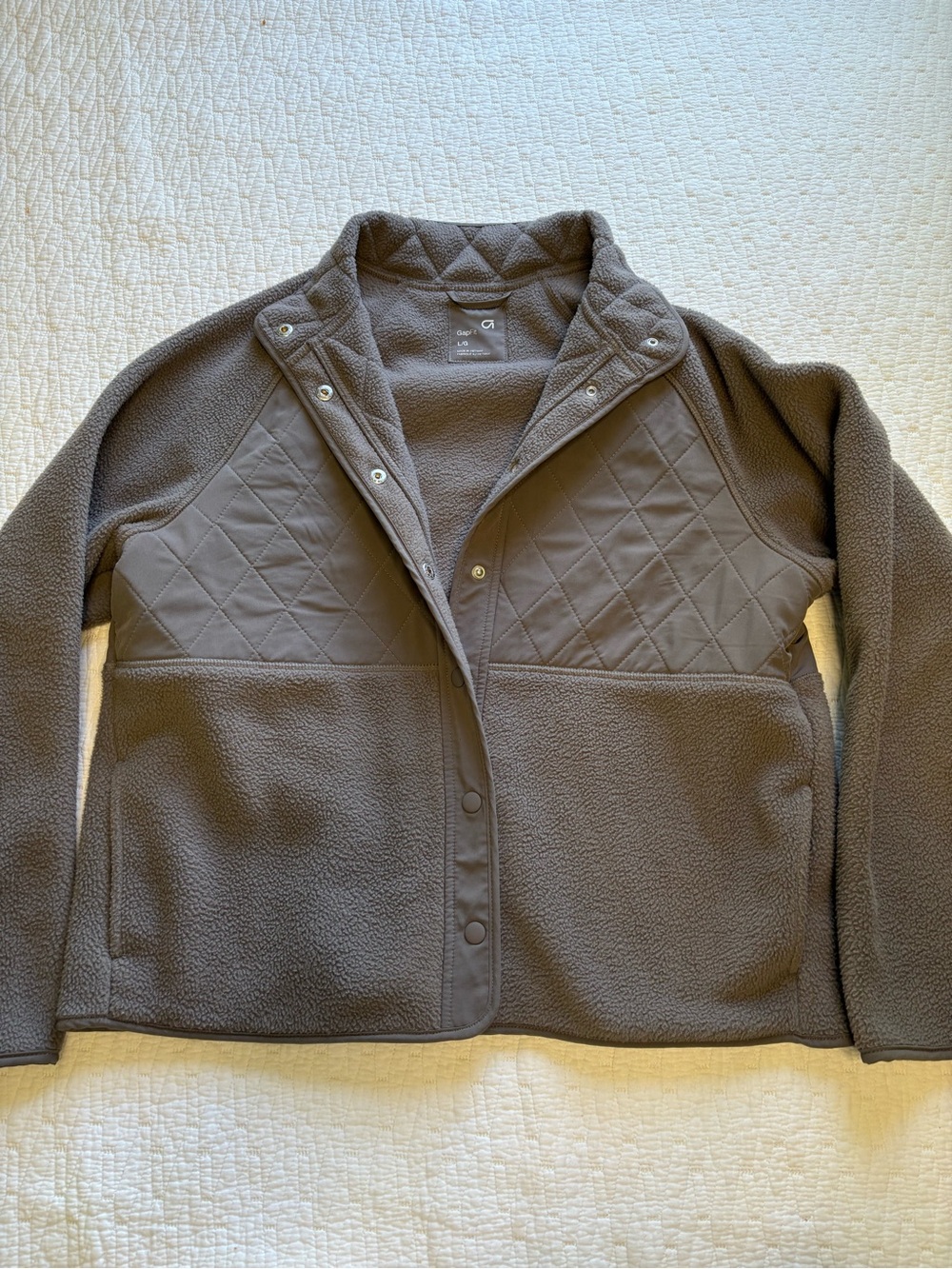 Gap Fleece Snap Jacket